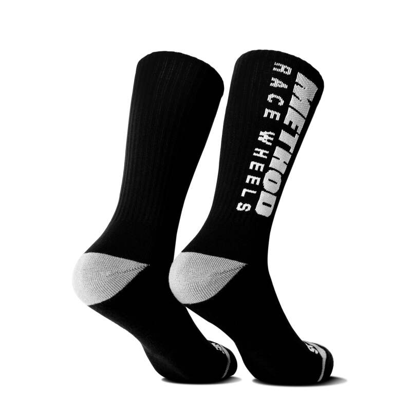 Method Brand Logo Performance Socks - Black-thumbmail-4