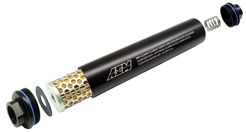AEM Universal High Volume Fuel Filter Element-thumbmail-2