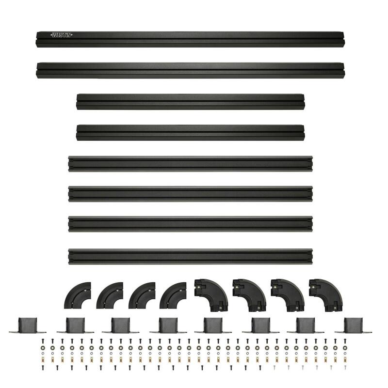 Westin EXP Roof Rack for Full Size EXP Truck Cap (RACK ONLY - NO CAP) 50x58in. - Tex. Blk-thumbmail-6