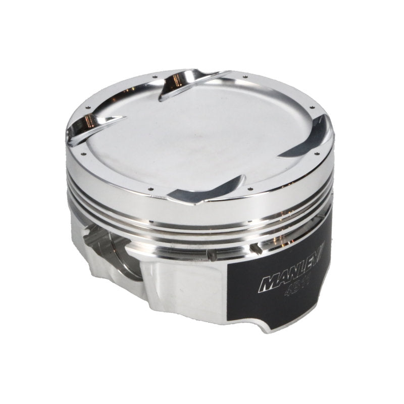 Manley 08+ Mitsubishi 4B11T 86mm STD -11cc Dome 9.0:1 CR Turbo Tuff Series Piston Set w/ Rings-thumbmail-7