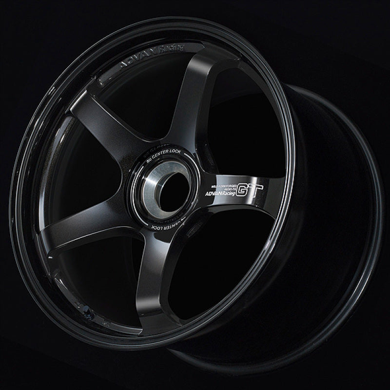 Advan GT for Porsche 20x12 +44 CL Racing Titanium Black Wheel-thumbmail-1