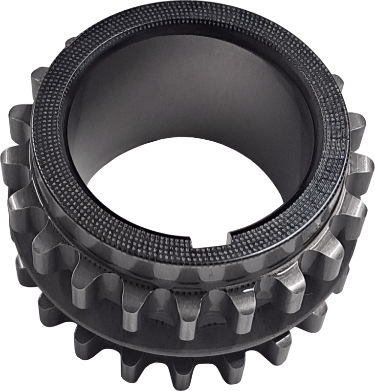 Boundary 11-14 Ford Coyote Billet Crankshaft Timing Sprocket Drive Gear w/Grip Surface & Stud Kit-thumbmail-1