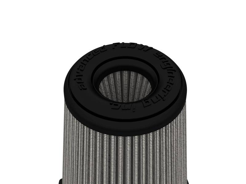 aFe MagnumFLOW Pro DRY S Air Filter 3-1/2in F x 5in B x 3-1/2in T x 6in H (Pair)-thumbmail-2