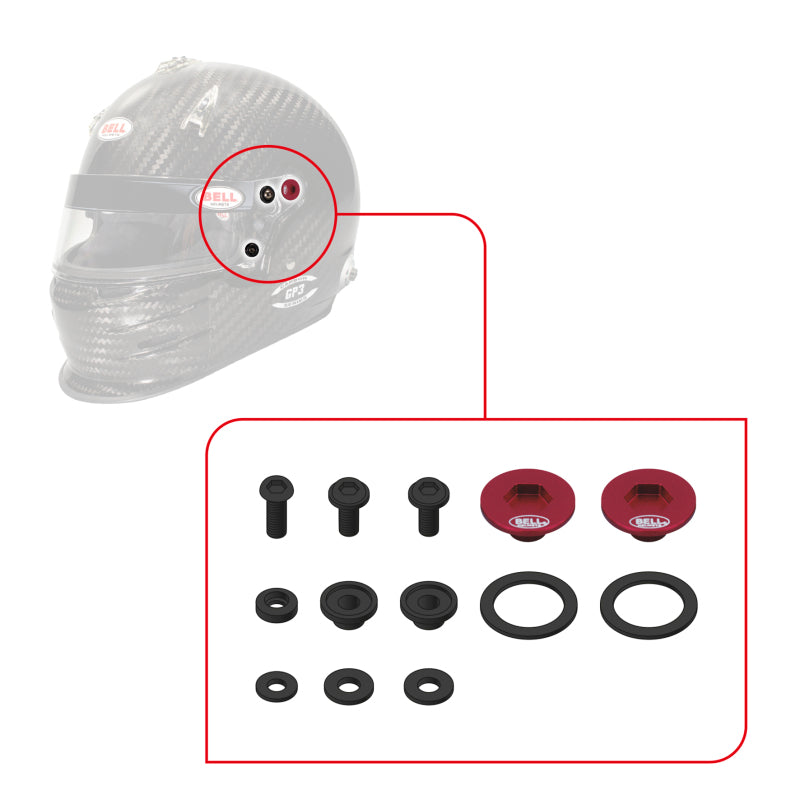Bell SV (SE03/05) Pivot Kit - Red-thumbmail-3