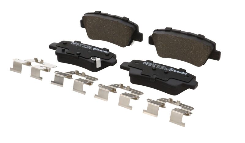 Brembo OE 21-23 Hyundai Kona/19-24 Kona Electric/19-21 Veloster Low-Met Brake Pad - Rear-thumbmail-21