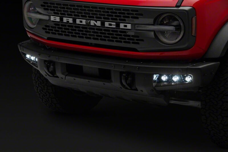 Raxiom 21-26 Bronco Tri-Glo Bumper Mounted LED Fog Light Kit-thumbmail-8