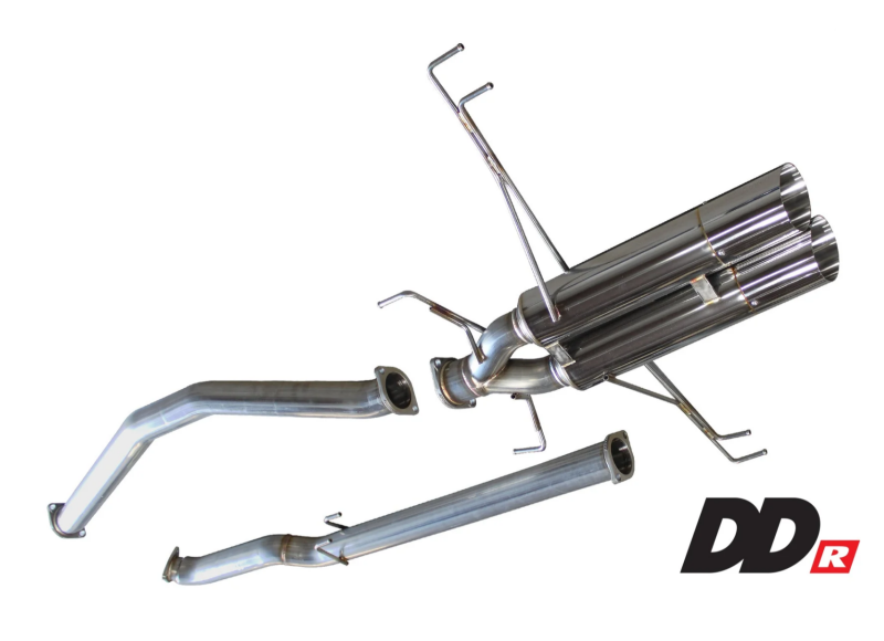 Greddy 2017+ Honda Civic Sport 5DR/Type-R DD-R Non-Resonated Exhaust-thumbmail-2