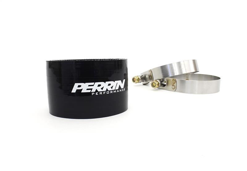 Perrin Subaru 02-07 WRX 04-14 STi Top Mount Intercooler Coupler Kit Black-thumbmail-2