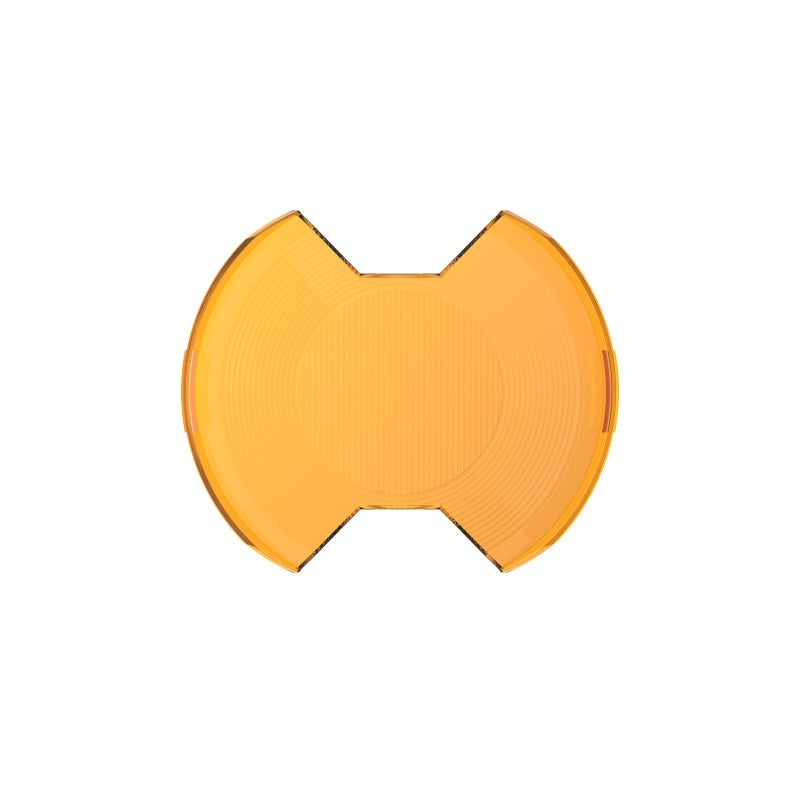 KC HiLiTES SlimLite 6in Light Shield - Spread Beam - Amber-thumbmail-2