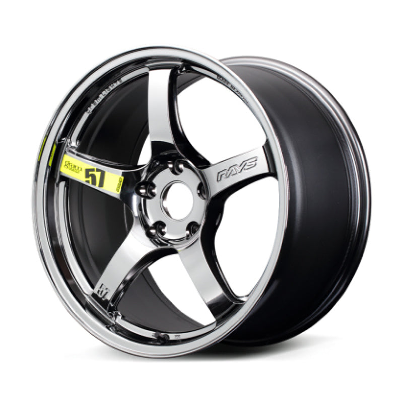 Gram Lights 57CR Limited 18X9.5 +38 5-100 Rays Black Metal Coat-thumbmail-1