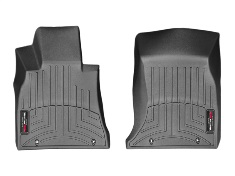WeatherTech 2015+ Hyundai Genesis Fits Sedan and AWD Models Only Front FloorLiner - Black-thumbmail-2