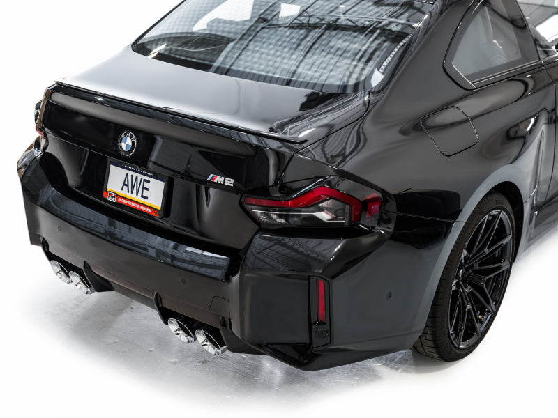 AWE Tuning 23-24 BMW G87 M2 Track Edition Exhaust - Chrome Silver Tips-thumbmail-10
