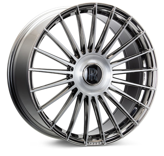 Vossen HF-8 22x10.5 / 5x120 BP / ET26 / 72.56 CB / Deep - EMC Polished / Brushed Wheel