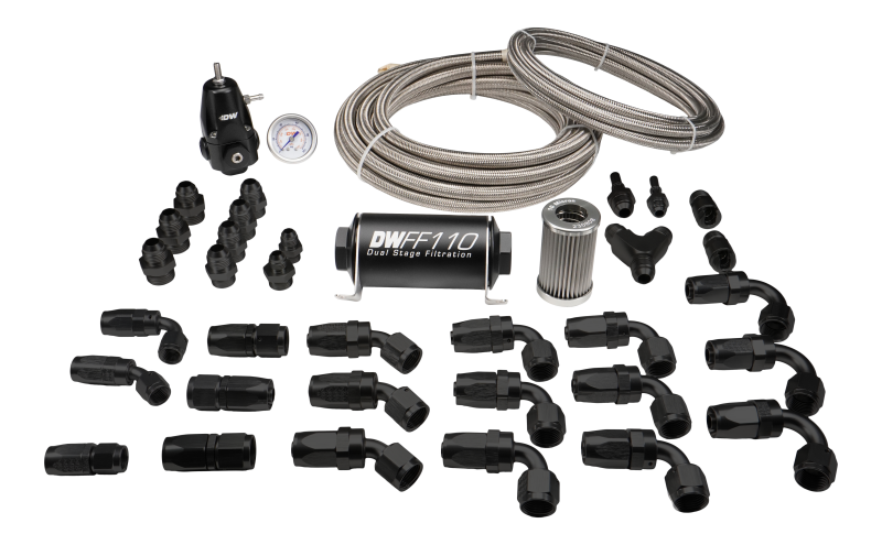 DeatschWerks A90 Supra / BMW M3/M4 Return Plumbing Kit-thumbmail-1