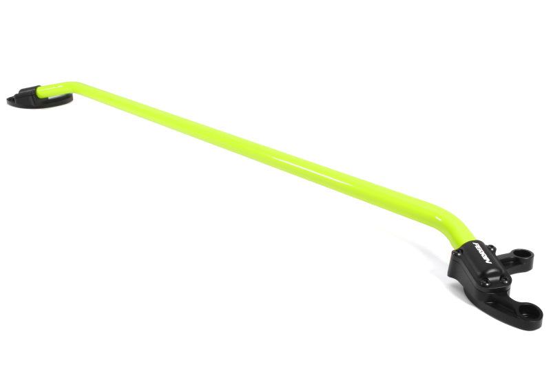 Perrin 2022 Subaru WRX Strut Brace w/ Billet Feet -  Neon Yellow-thumbmail-4