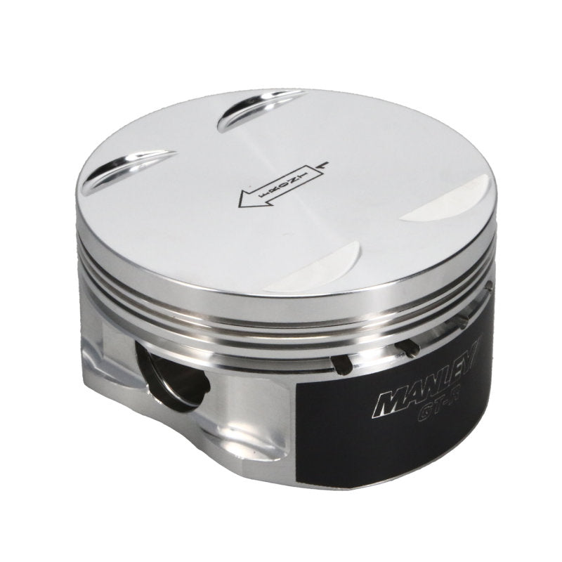 Manley Nissan GT-R 3.8L VR38DETT 94.4mm Stroker 95.5mm Bore Grade 2 -1.5cc Piston w/Ring (Single)-thumbmail-1