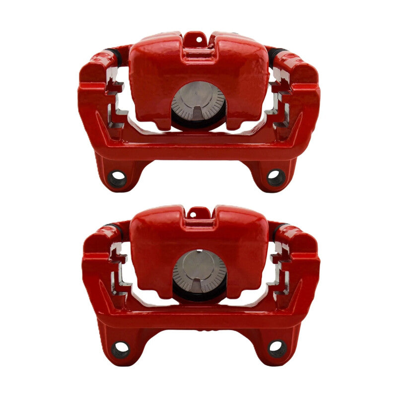 Power Stop 21-24 GMC Yukon XL Rear Red Caliper w/Bracket (Pair)-thumbmail-1