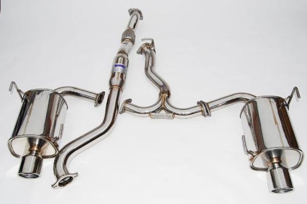 Invidia 08-09 WRX Sedan Q300 Dual Stainless Steel Tip Cat-back Exhaust-thumbmail-5