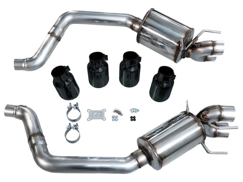 AWE Tuning 05-07 C6 Chevrolet Corvette 6.0L Touring Edition Axleback Exhaust w/ Diamond Black Tips-thumbmail-14