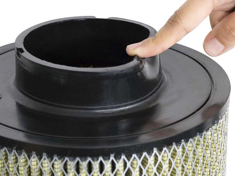 aFe Magnum FLOW Universal Air Filter w/ Pro Guard 7 Media 4in F x 8-1/2in B x 8-1/2in T x 11in H-thumbmail-5