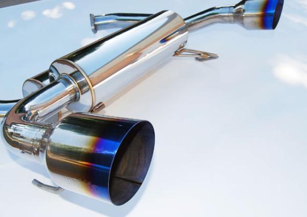 Invidia 09+ 370Z Gemini Single Layer Titanium Tip Cat-back Exhaust-thumbmail-4