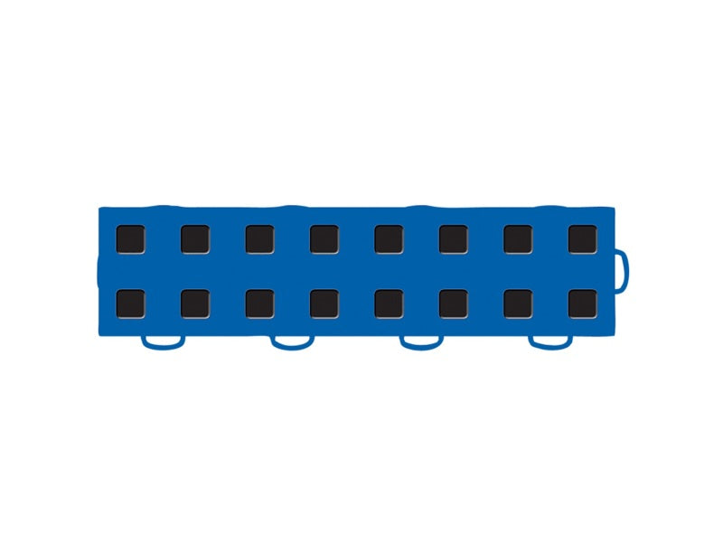 WeatherTech TechFloor - 3in x 12in Tiles(Right Loop) Blue/Black - Blue/Black-thumbmail-2