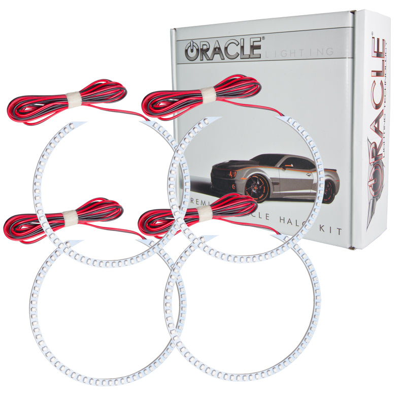 Oracle Chevrolet Camaro Non-RS 14-15 LED Dual Halo Kit Round Style - Green-thumbmail-2