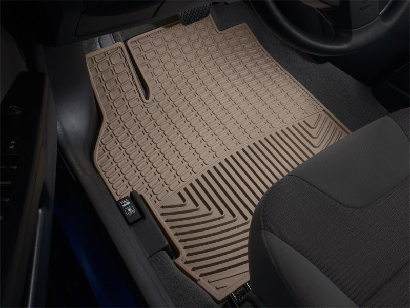 WeatherTech 12+ Audi A6/S6 Front Rubber Mats - Tan-thumbmail-2