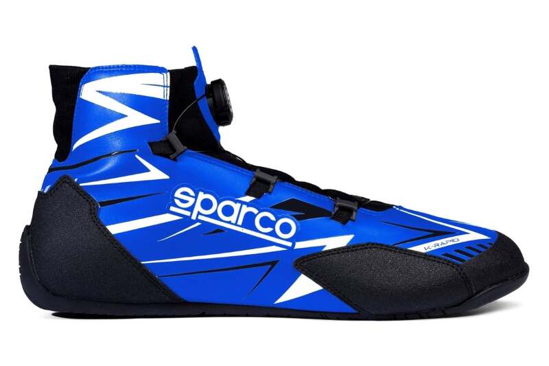 SPARCO K-Rapid Blue/White Kart Racing Shoes Size 42-thumbmail-3