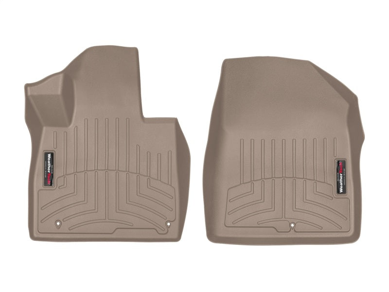 WeatherTech 2019+ Hyundai Santa Fe Front FloorLiner - Tan-thumbmail-2