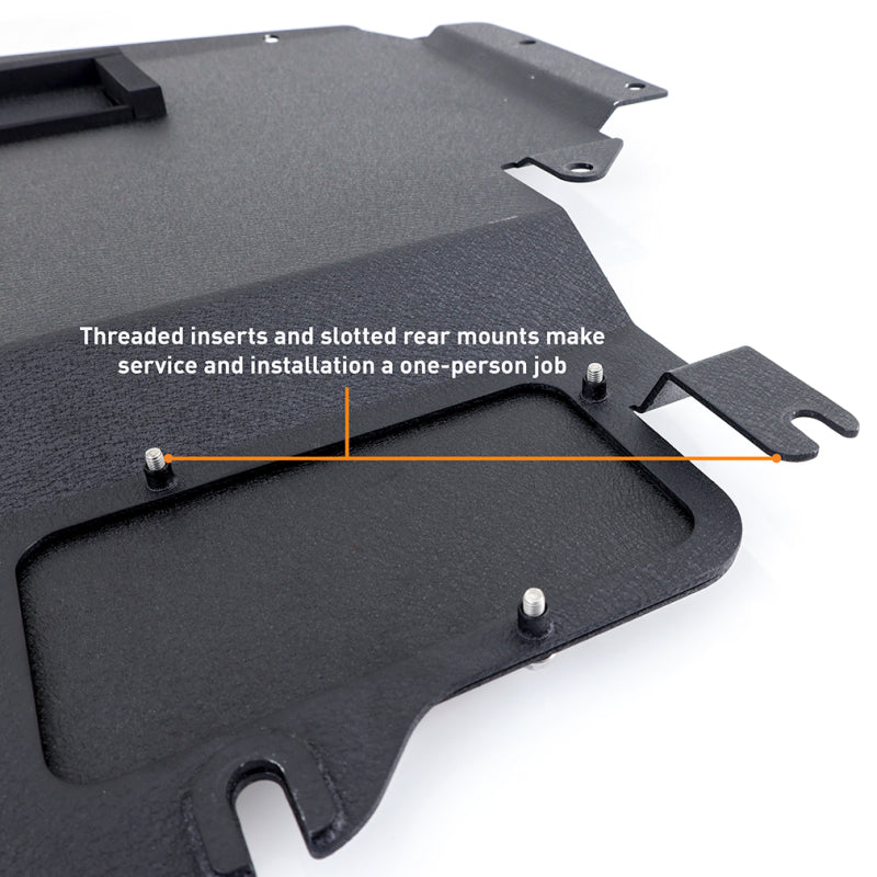 Mishimoto 2023+ Nissan Z Skid Plate Engine - Wrinkle Black-thumbmail-7