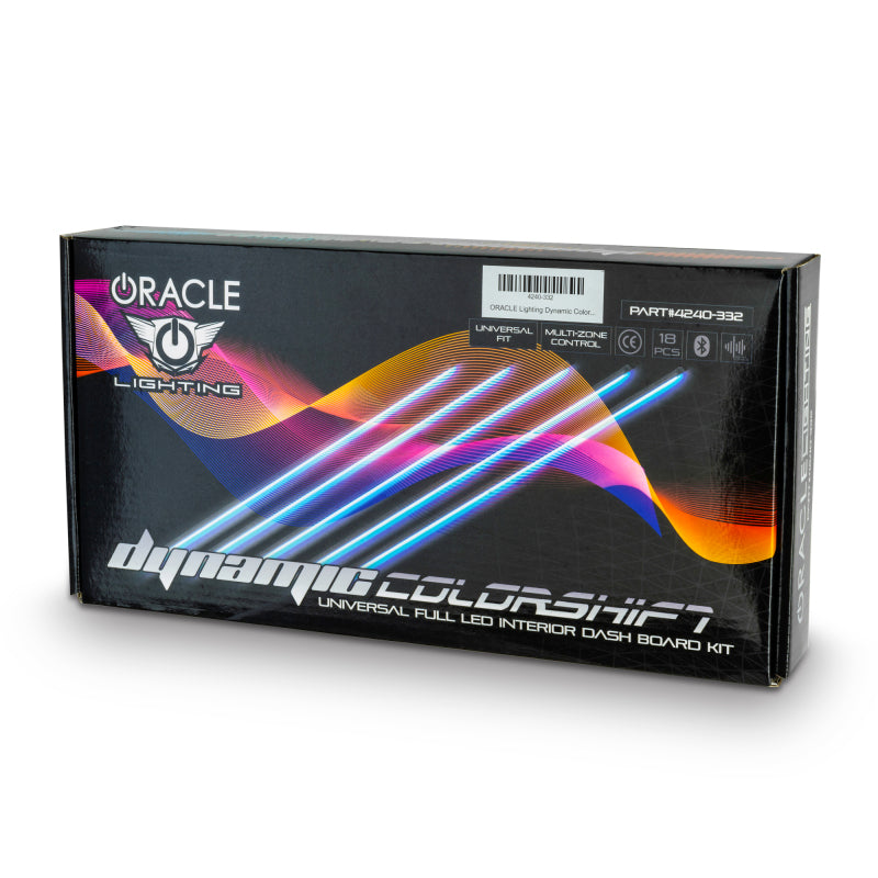 Oracle Lighting Dynamic Colorshift 18 Piece Universal Full LED Interior Dash Board Kit-thumbmail-13