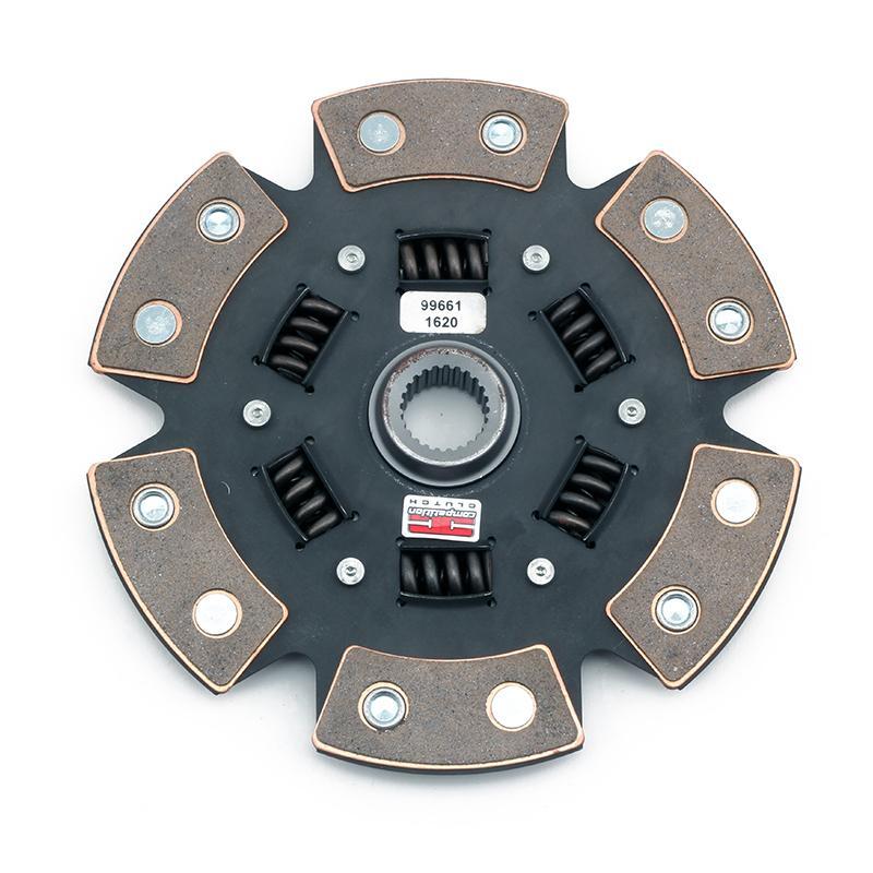 Comp Clutch Toyota 3RZ-FE 2.7L Replacement Strip Performance Six Puck Ceramic Disc-thumbmail-1
