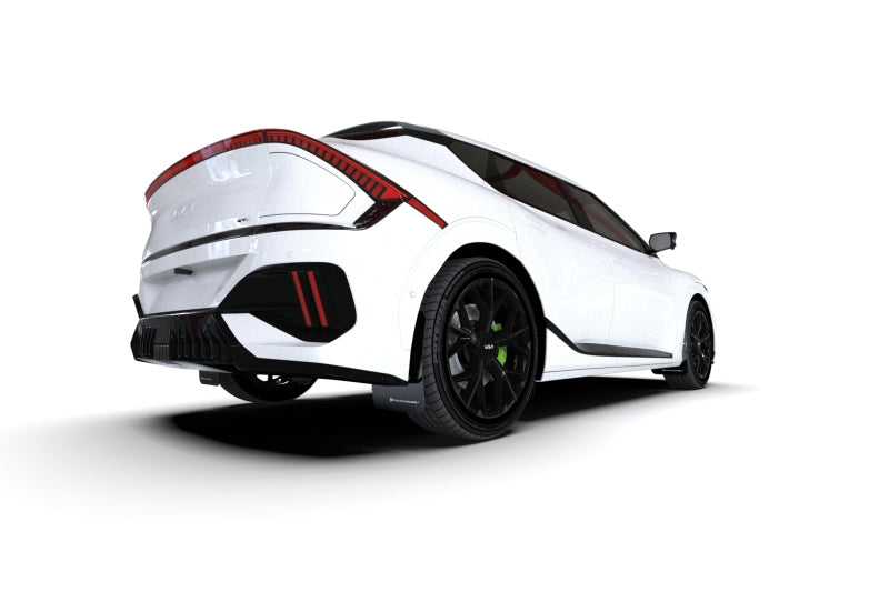 Rally Armor 25-26 Kia EV6 Base Light/GT/GT-Line Black Mud Flap - Metallic Black Logo-thumbmail-3
