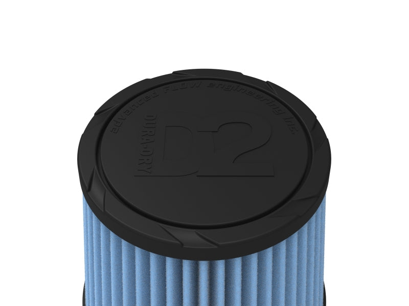 aFe POWER Universal Clamp-On Air Filter w/ D2 Dura-Dry Media - 3-1/2in F x 6in B x 4-3/4in T x 5in H-thumbmail-6