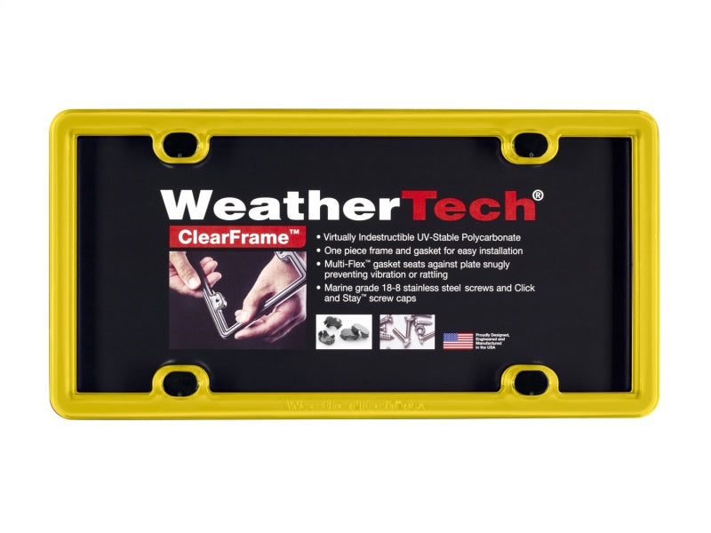 WeatherTech ClearFrame - Yellow-thumbmail-2