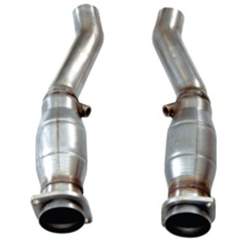 Kooks 04-07 Cadillac CTS-V 3in x 2 1/2in OEM SS Cat Conn. Pipes-thumbmail-3
