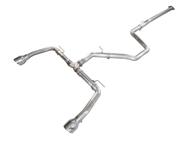 AWE 22-26 Hyundai Elantra N Track Edition Cat-Back Exhaust - Chrome Silver Tips-thumbmail-1