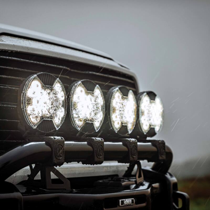 KC HiLiTES SlimLite 8in. LED Light Shield (Shield Only) - Clear-thumbmail-5