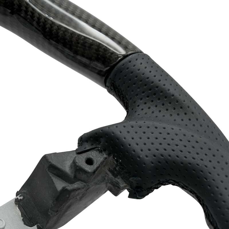 NRG 12-23 Toyota Tacoma OEM Plus Carbon Fiber Steering Wheel w/ Black Stitch & Red Center Mark-thumbmail-4