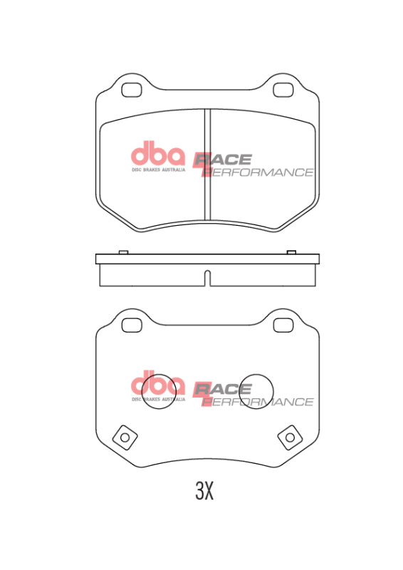 DBA 18-21 Subaru WRX STI Rear RP Performance Brake Pads-thumbmail-5