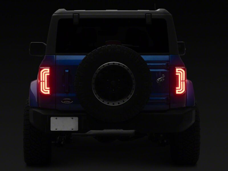 Raxiom 21-26 Ford Bronco LED Tail Lights- Black Housing- Clear Lens-thumbmail-10