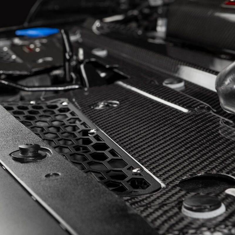 Cobb 21-23 Ford F-150 Ecoboost 3.5/2.7 Raptor/Tremor/Limited Redline Carbon Fiber Radiator Shroud-thumbmail-9