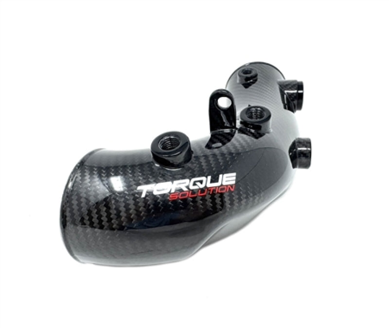 Torque Solution HD Hard Turbo Inlet: Subaru WRX 02-07, STI 04-21 - Carbon Fiber - OEM / 3in Inlet-thumbmail-1