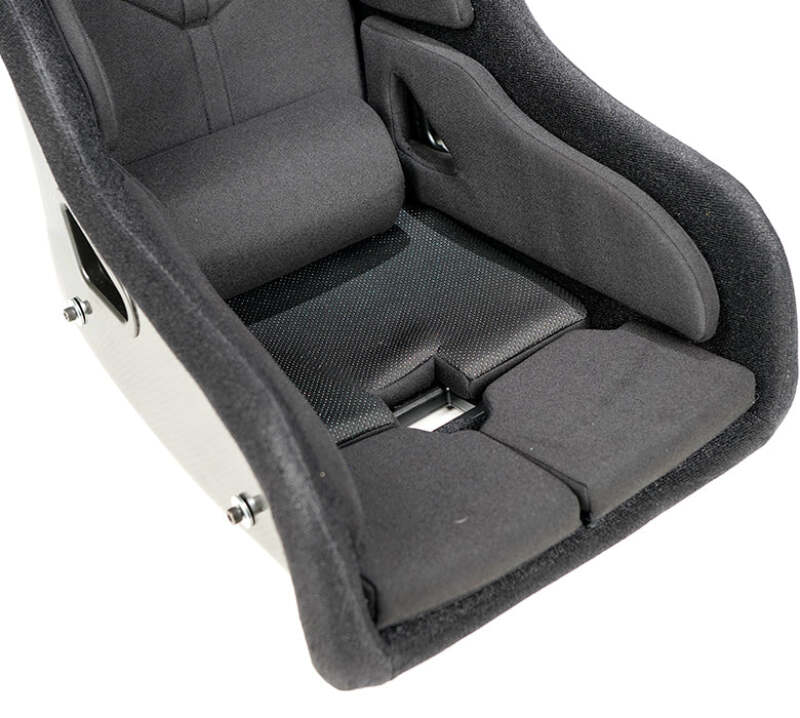 NRG FIA Competition Seat w/ Head Containment & Comp Fabric FIA Velcro Paddings - Thin Cushion (Blk)-thumbmail-5