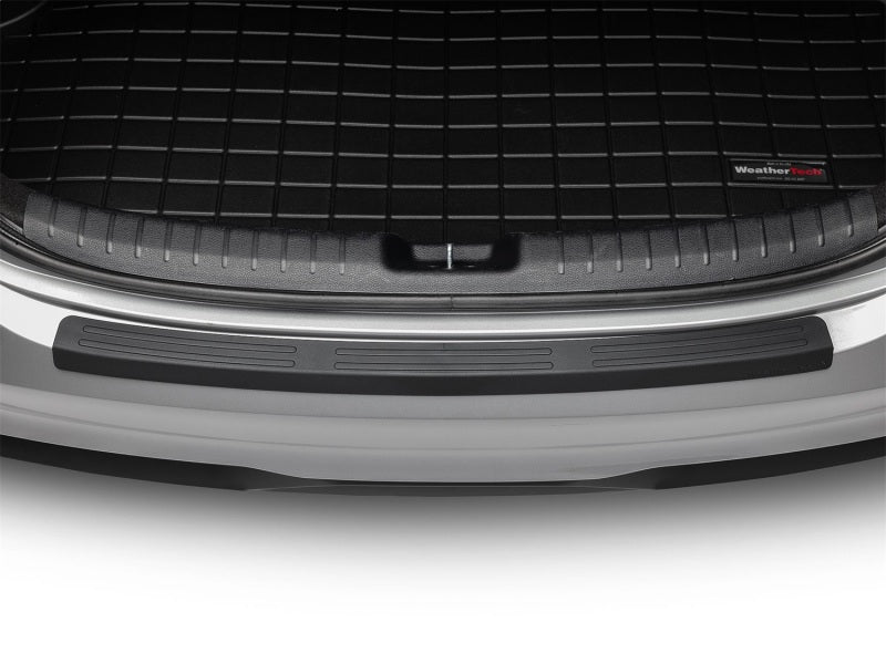 WeatherTech 19-24 KIA Forte Behind 2nd Row BumperTopper - Black-thumbmail-2