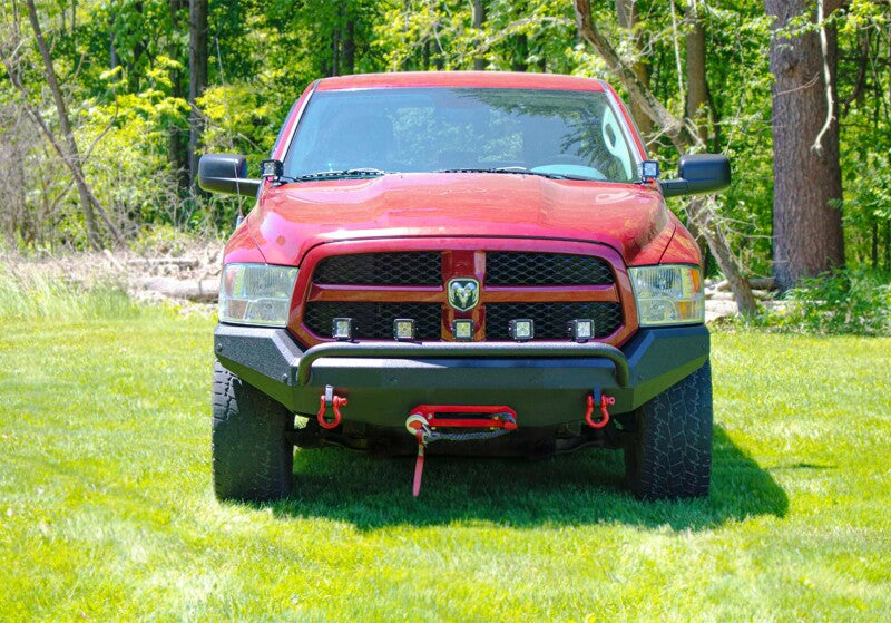 Fishbone Offroad 2009+ Ram 1500 Classic Anglerfish Front Bumper - Black Texture-thumbmail-7