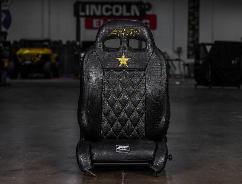 PRP EnduroTrek Reclining Suspension Seat - Black Suede - Driver-thumbmail-3
