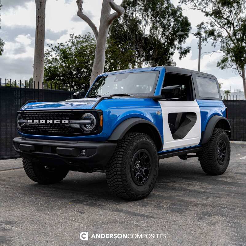 Anderson Composites 21-22 Ford Bronco 2DR Fiberglass Doors (Pair) w/ CF Inserts - Off Road-thumbmail-5