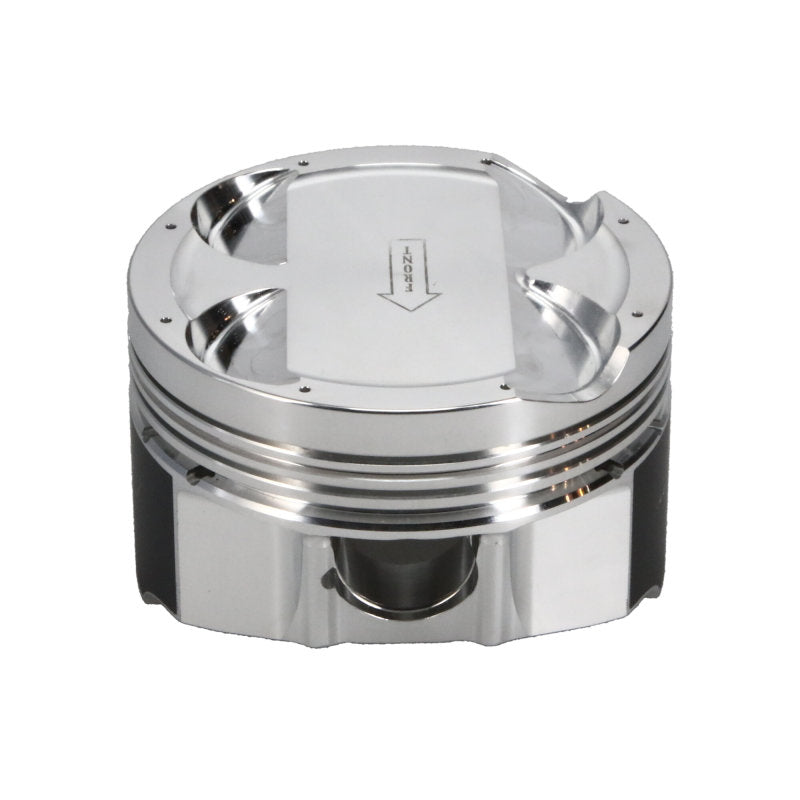 Manley Toyota 2JZGTE 86.5mm Bore +.5mm Oversize -1cc Dome 10:1 CR Turbo Tuff Piston Set w/ Rings-thumbmail-7